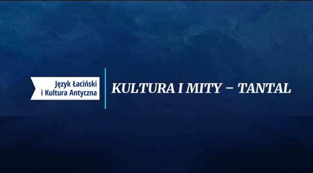 Mit o Tantalu tekst: historia króla, który stracił przyjaźń bogów Mit o Tantalu tekst: historia króla, który stracił przyjaźń bogów